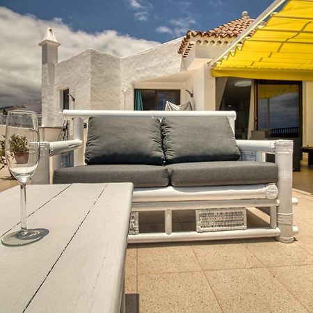 Penthouse Sea View Jacuzzy Terrace & Pool Apartment Playa Fanabe Ngoại thất bức ảnh