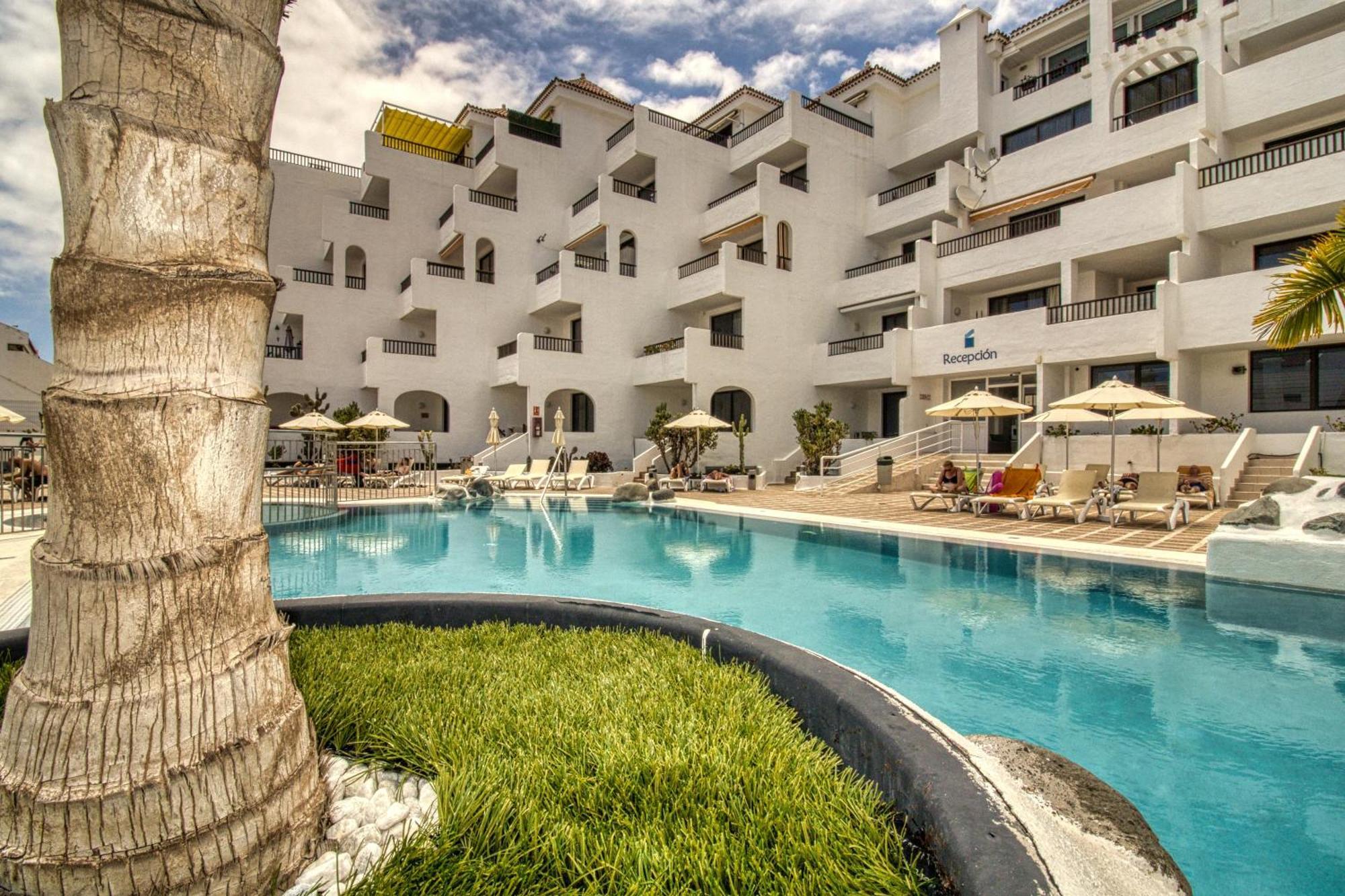 Penthouse Sea View Jacuzzy Terrace & Pool Apartment Playa Fanabe Ngoại thất bức ảnh