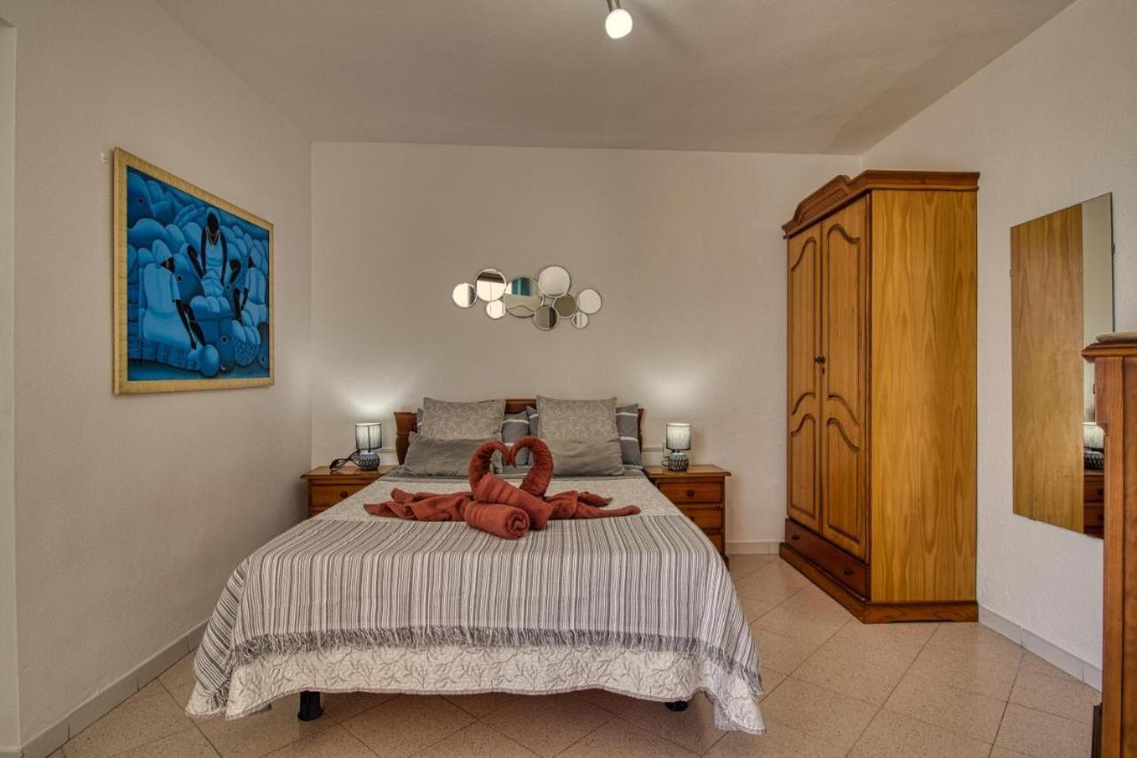 Penthouse Sea View Jacuzzy Terrace & Pool Apartment Playa Fanabe Ngoại thất bức ảnh